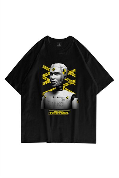 Trendiz Asap Rocky Unisex Μαύρο T-Shirt - Δοκιμή
