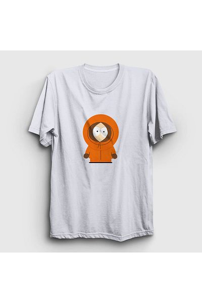 Presmono Λευκό μπλουζάκι Unisex Kenny South Park - 216912 ττ