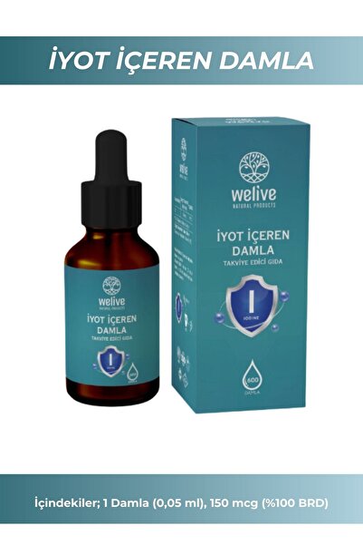 Welive İyot Içeren Damla Özel Üretim