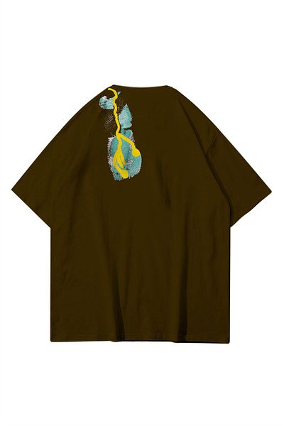 Trendiz Tricou maro unisex Cactus Trails