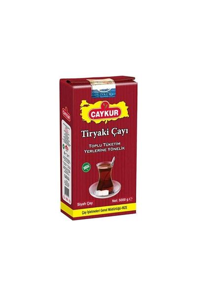Çaykur Tiryaki Tea 5 Kg X 2 Pieces| 10 Kg Tiryaki Tea| 5000 Gr X 2 Pieces of Tiryaki Tea