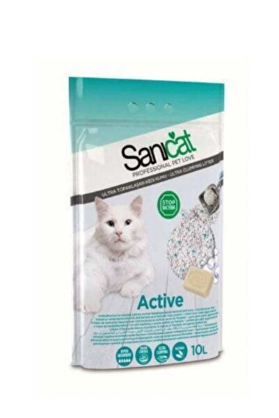 Sanicat MARSİLYASABUNLU TOPAKLANAN KEDİ KUMU 10 KG 1 ADET