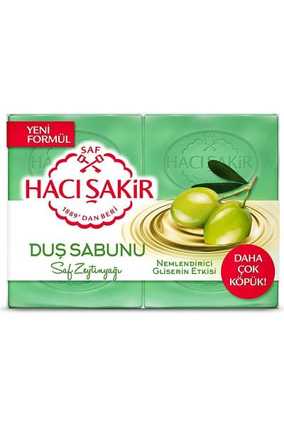 Hacı Şakir Olive Oil Glycerin Soap 500 Gr 1 Piece