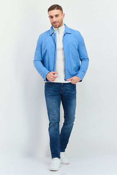 Hugo Boss Men Plain Jacket Shirt, Blue