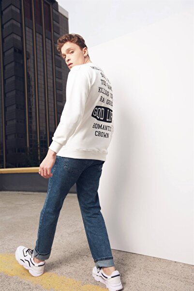 Trendiz Унісекс Екру Bts Good Life Світшот з капюшоном