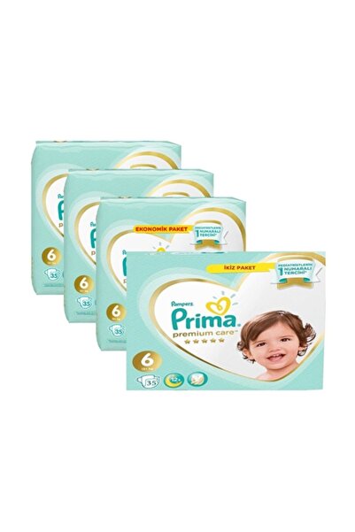 Prima Bebek Bezi Premium Care 6no 140 Adet