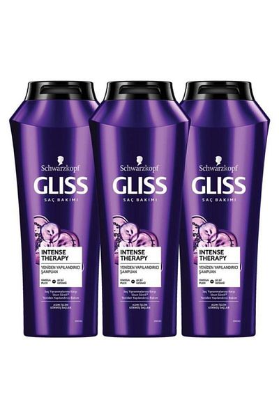 Gliss Intense Therapy Shampoo 3 X 500 ml