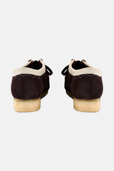 CLARKS Men Standard Fit Wallabee Lace Up Casual Shoes, Brown