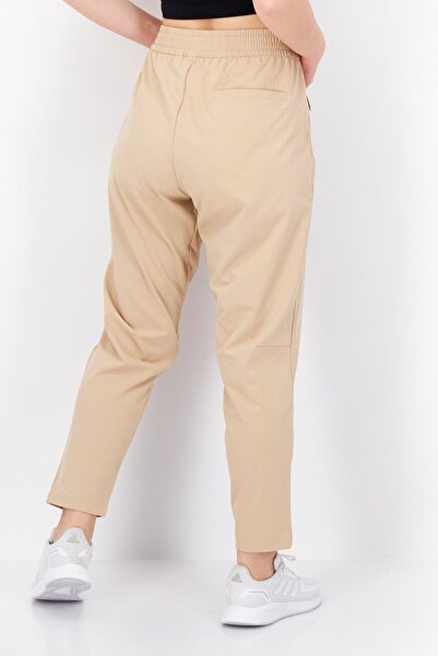 adidas Women Sportswear Fit Outdoor Jogger Pants, Beige