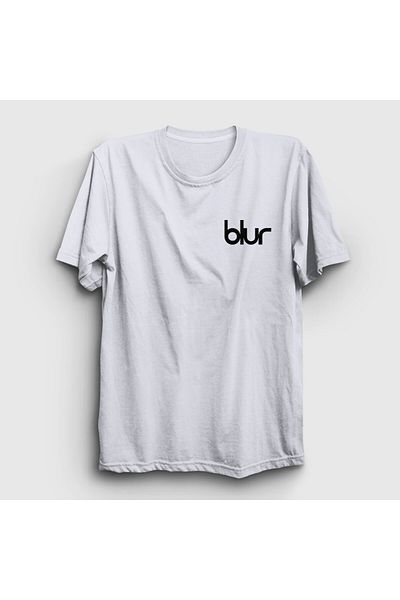 Presmono Λευκό λογότυπο Blur Unisex T-Shirt - 453693 ττ