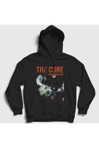 Presmono Φούτερ Disintegration The Cure Unisex Μαύρη κουκούλα - 452237 ττ