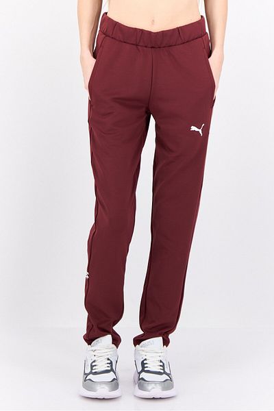 Puma Women Sportswear Fit Training Sweatpants, Maroon