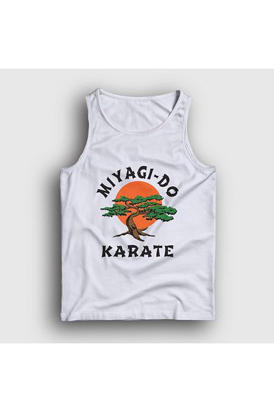 Presmono Cobra Kai Unisex Λευκό Καράτε Αθλητής - Miyagi Do 471040 ττ
