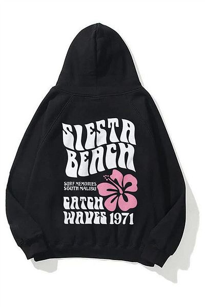 Trendiz Unisex mikina s kapucí Siesta Beach