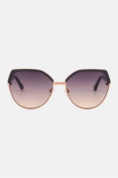 Guess Women GU7872 Oversized UV Protection Sunglasses, Grey