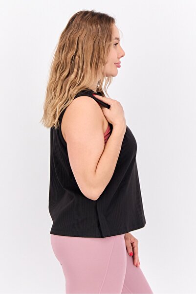 Puma Women Relaxed Fit Sleeveless Outdoor Top, Black