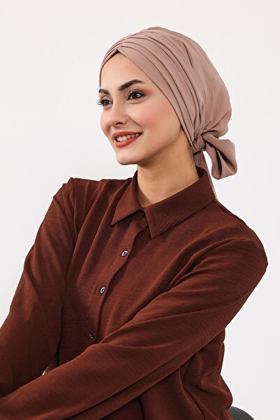 Aisha's Design Pleated Aerobin Bone,B-86A,Mink