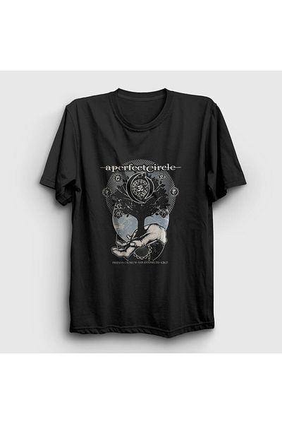 Presmono Unisex Μαύρο San Antonio A Perfect Circle T-Shirt - 455750 ττ