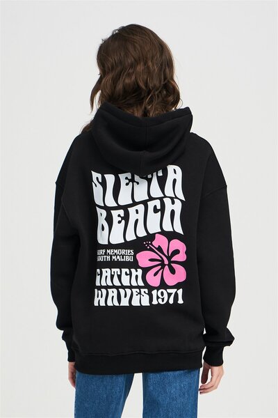 Trendiz Unisex mikina s kapucí Siesta Beach
