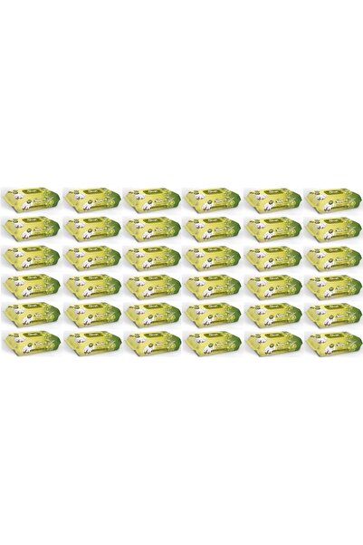 Sleepy Doğal Zeytinyağı Ve Pamuksu Lifler Islak Mendil Zeytinyağlı 36 x 90lı