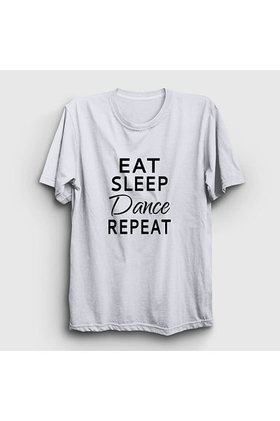 Presmono Λευκό μπλουζάκι Unisex Dancer - Δώρο Eat Sleep Dance Repeat 464261 ττ