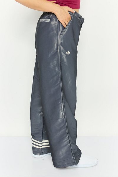 adidas Women Loose Fit Wide Leg Outdoors Pants, Grey