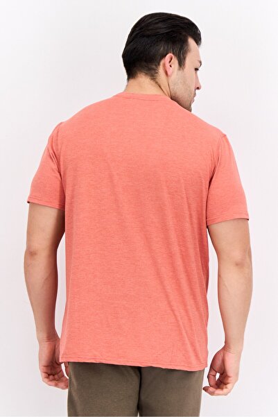 motion Men Sportswear Fit Short Sleeves Outdoor T-Shirt, Miner Red