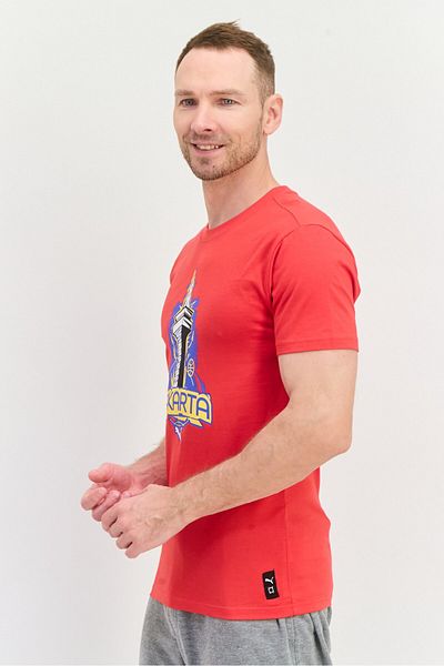 Puma Men Sportswear Fit Short Sleeves Training T-shirt, Red