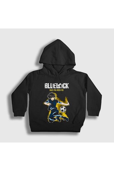 Presmono Унисекс детски аниме футболен суитчър - черен Bachira Meguru, суитшърт Bluelock 445710tt