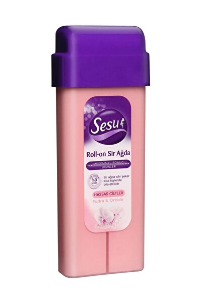 Sesu Roll-on Sir Ağda 100 ml Hassas Cilt Pembe Sea 4 Adet