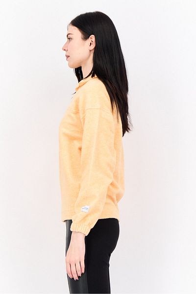 Asos 4505 Women Sportswear Fit Long Sleeves Outdoor Sweatshirt, Peach