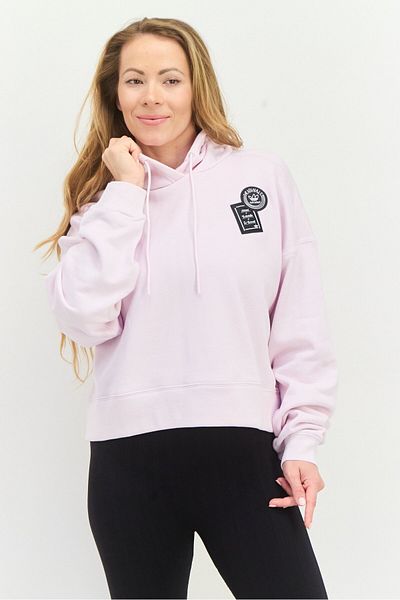 adidas Women Sportswear Fit Outdoor Sweatshirts, Lilac