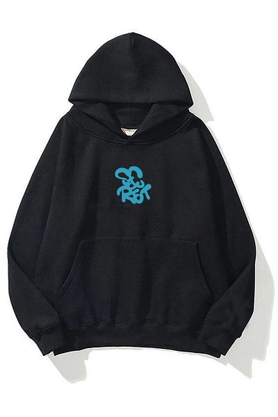 Trendiz Unisex Secret Φούτερ Hoodie Black
