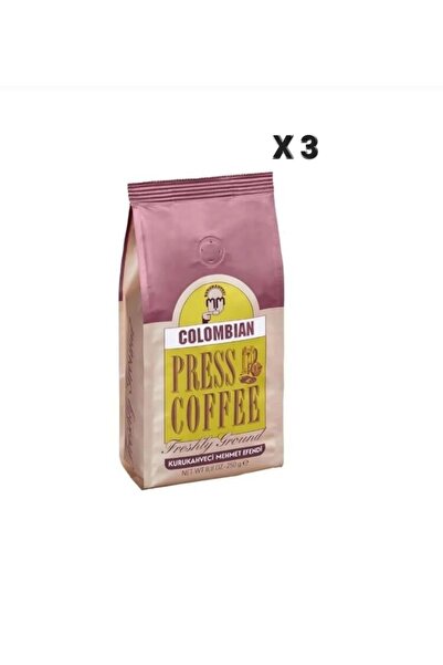 Mehmet Efendi Colombian Filter Coffee 250 Gr 3 Pieces