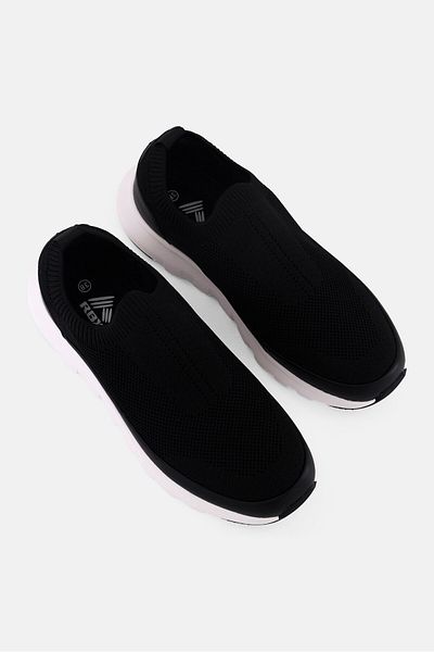 RBX Women Slip On Outdoor Shoes, Black