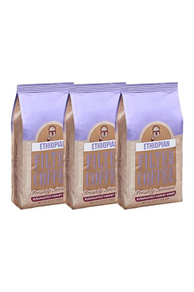 Mehmet Efendi Ethiopian Filter Coffee 3 X 250 g