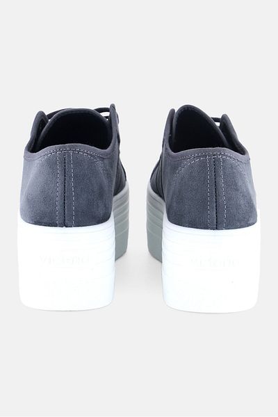 Victoria Women Lace Up Outdoor Shoes, Dark Grey
