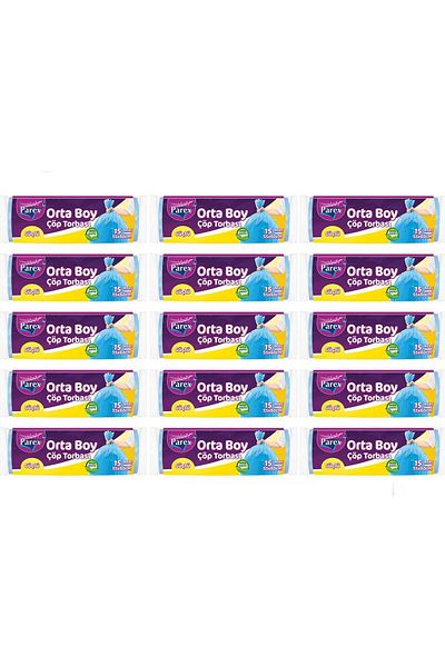 Parex Strong Garbage Bag Medium Size 15 Pieces