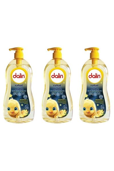 Dalin 3 Pieces 700ml Comfortable Sleeping Shampoo