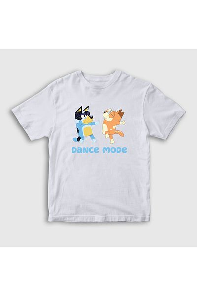 Presmono Λευκό μπλουζάκι Unisex Παιδικό T-Shirt - Dance Mode Bandit Chili 446371 ττ