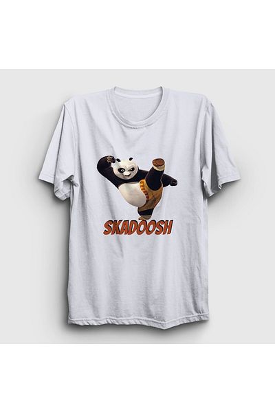Presmono Μπλουζάκι Unisex Skadoosh Kung Fu Panda - Λευκό 467058 ττ