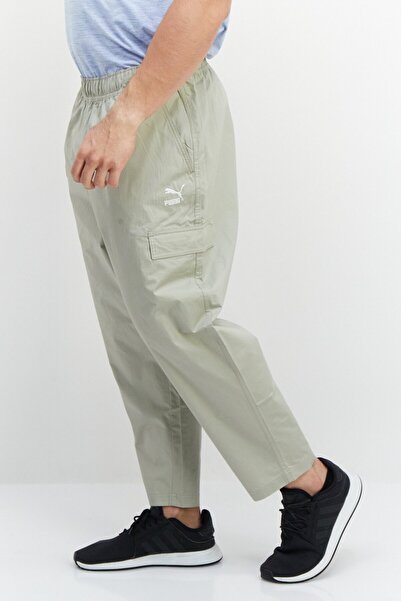 Puma Men Sportswear Fit Training Pant, Pebnle Grey