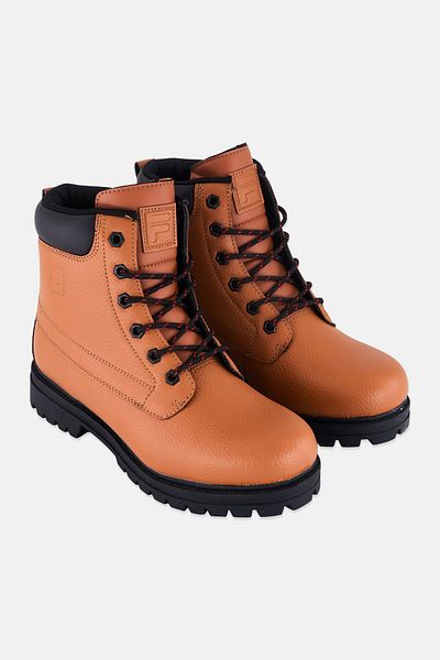 FILA Men Edgewater 12 Pb Lace Up Boots, Brown