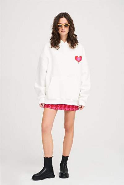 Trendiz Unisex Make Your Future Sweatshirt Hoodie White