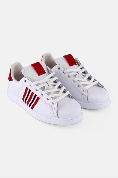 Victoria Women Lace Up Training Shoes, White