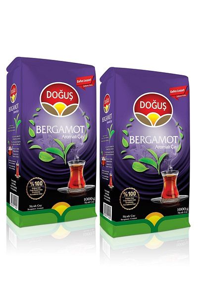Doğuş Black Tea with Bergamot Aramol 1000 Grams 2 Pcs