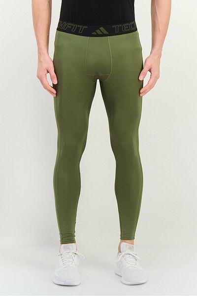 adidas Men Sportswear Fit Training Thighs, Olive