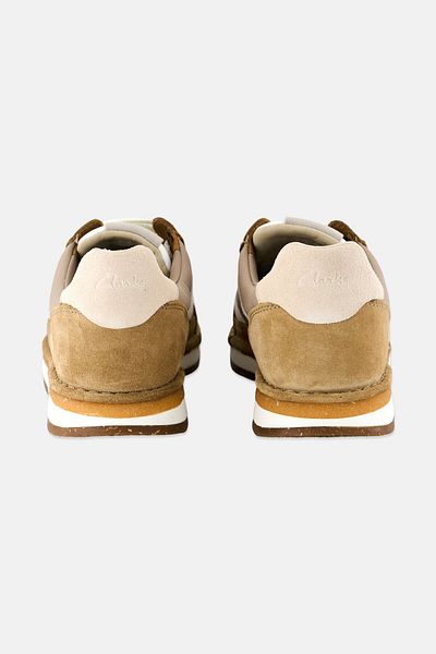 CLARKS Men Medium Craftrun Tor Lace Up Shoes, Khaki