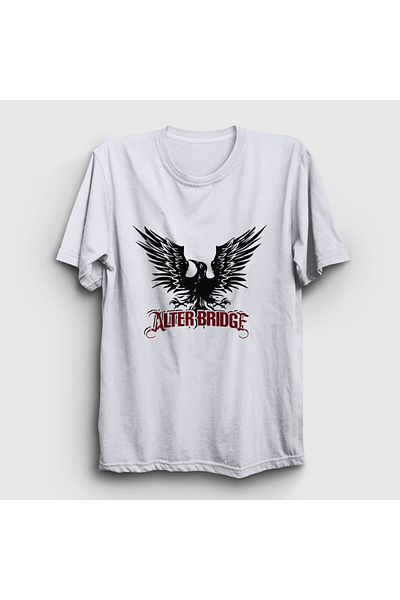 Presmono Μπλουζάκι Unisex White Alter Bridge Logo - 438593 ττ