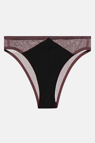 SLOGGI ملابس داخلية نسائية من أكسجين إنفينيت سليب، لون بني